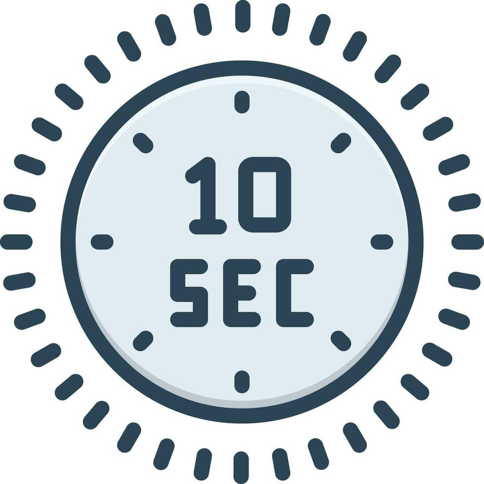 color icon for sec vector