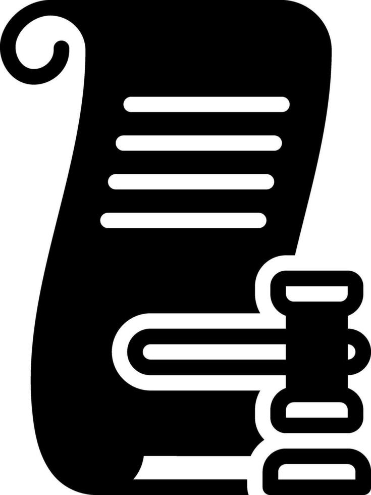solid icon for lawsuit vector