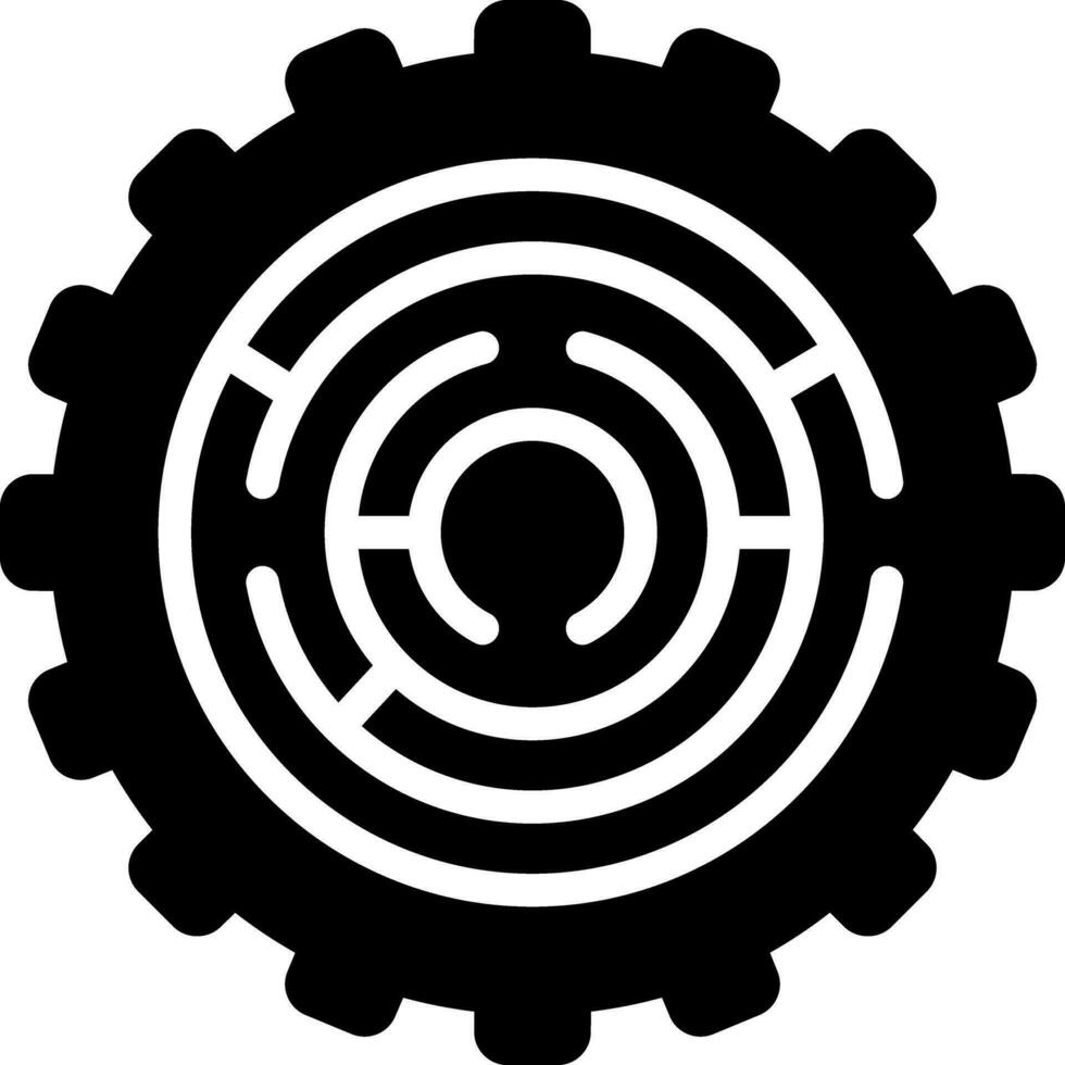 solid icon for complexity vector