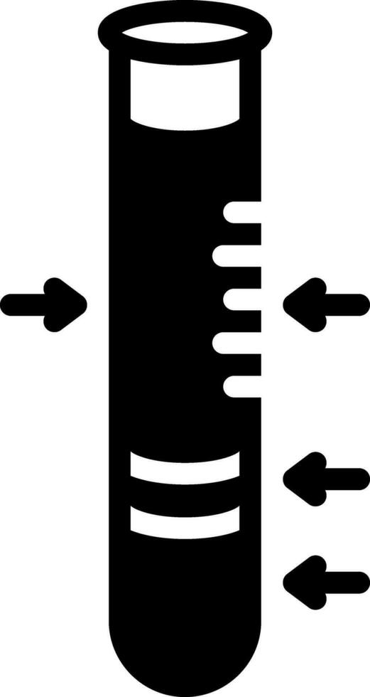 sólido icono para plasma vector