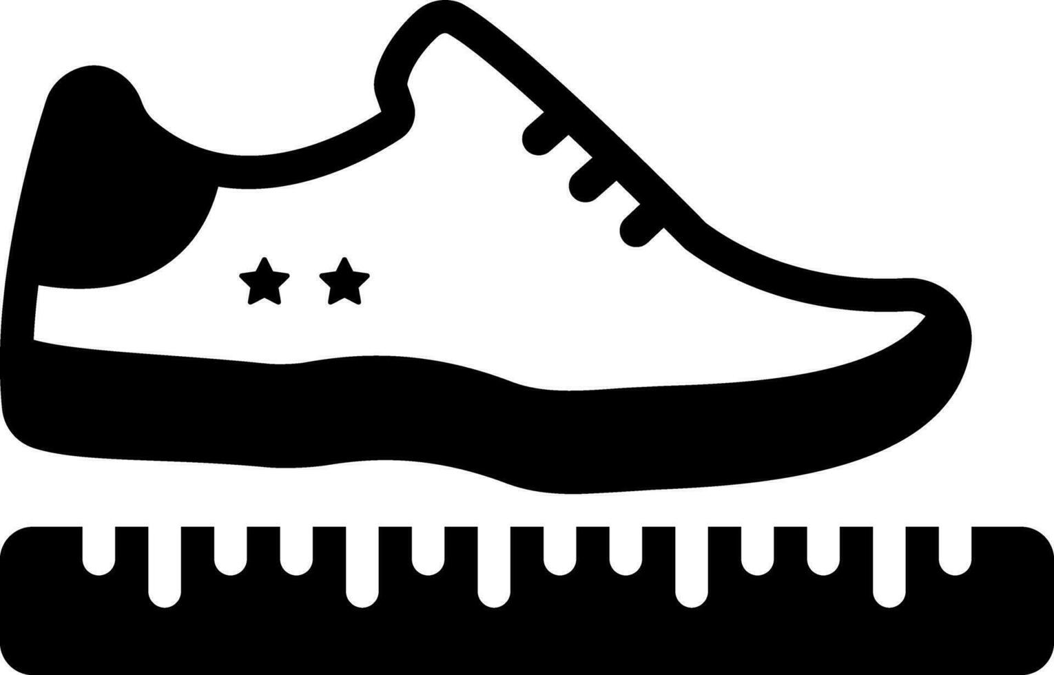 solid icon for sized vector