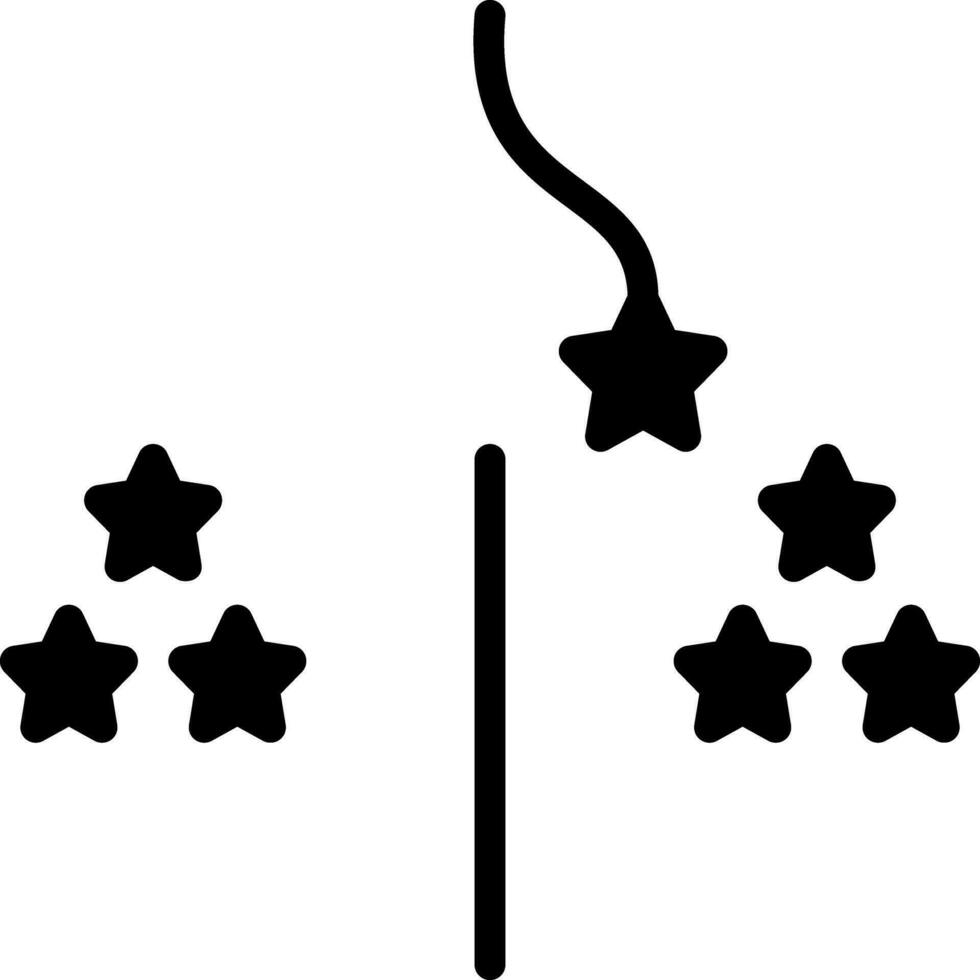 solid icon for favors vector