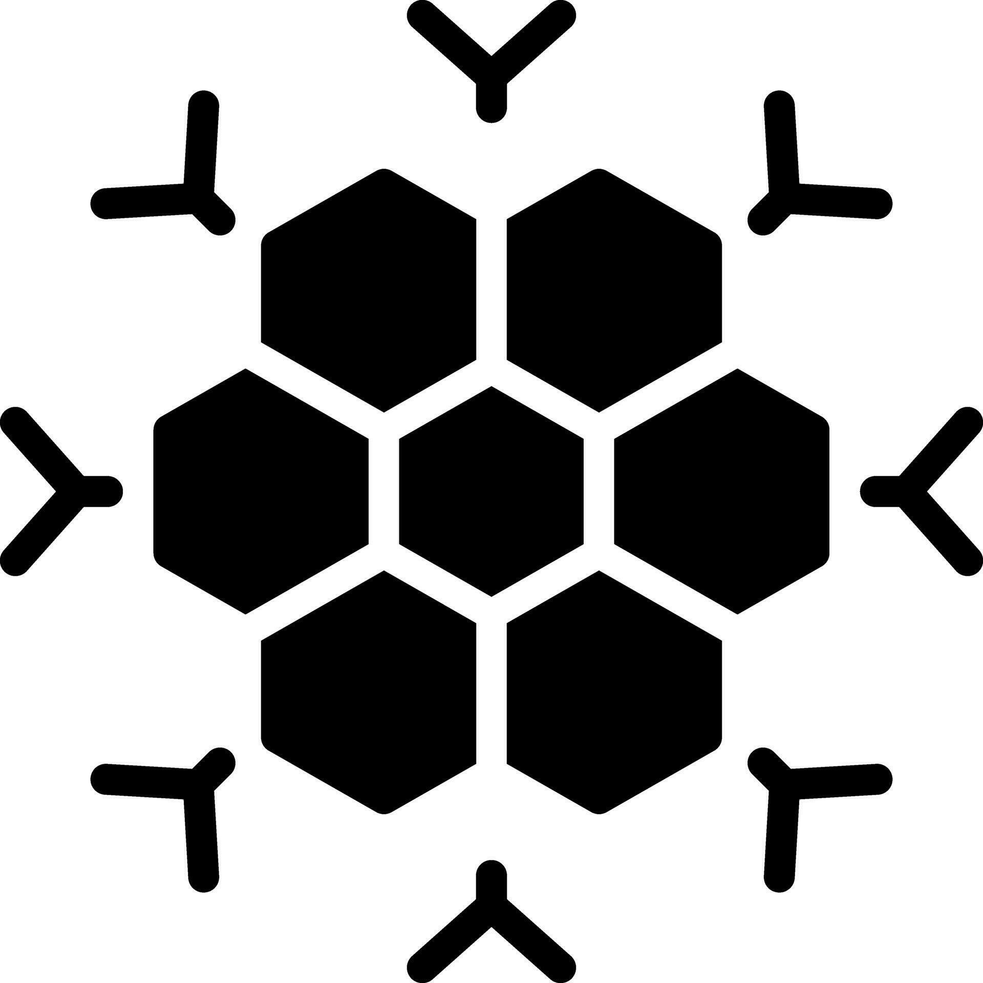 solid icon for polyester 32411532 Vector Art at Vecteezy