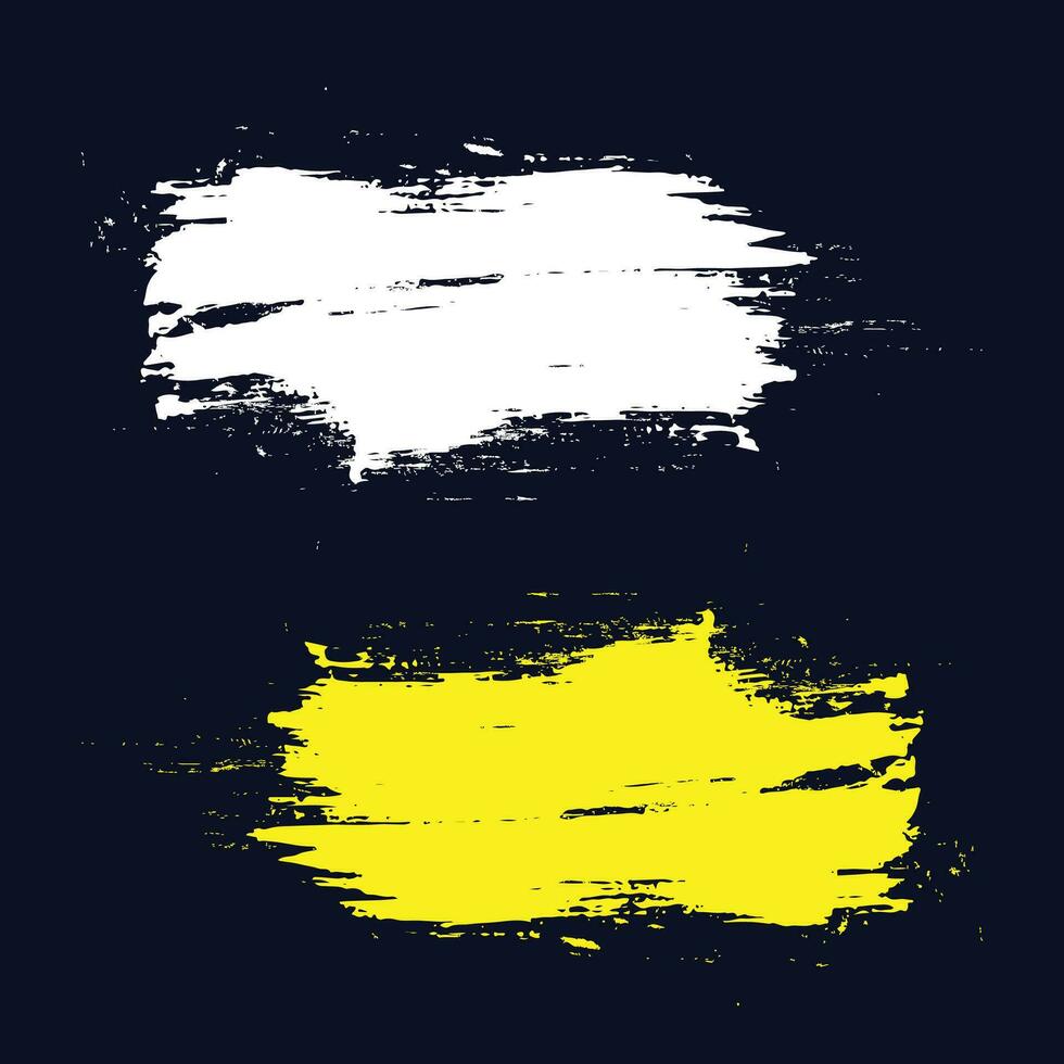 Various vector brush stroke collection