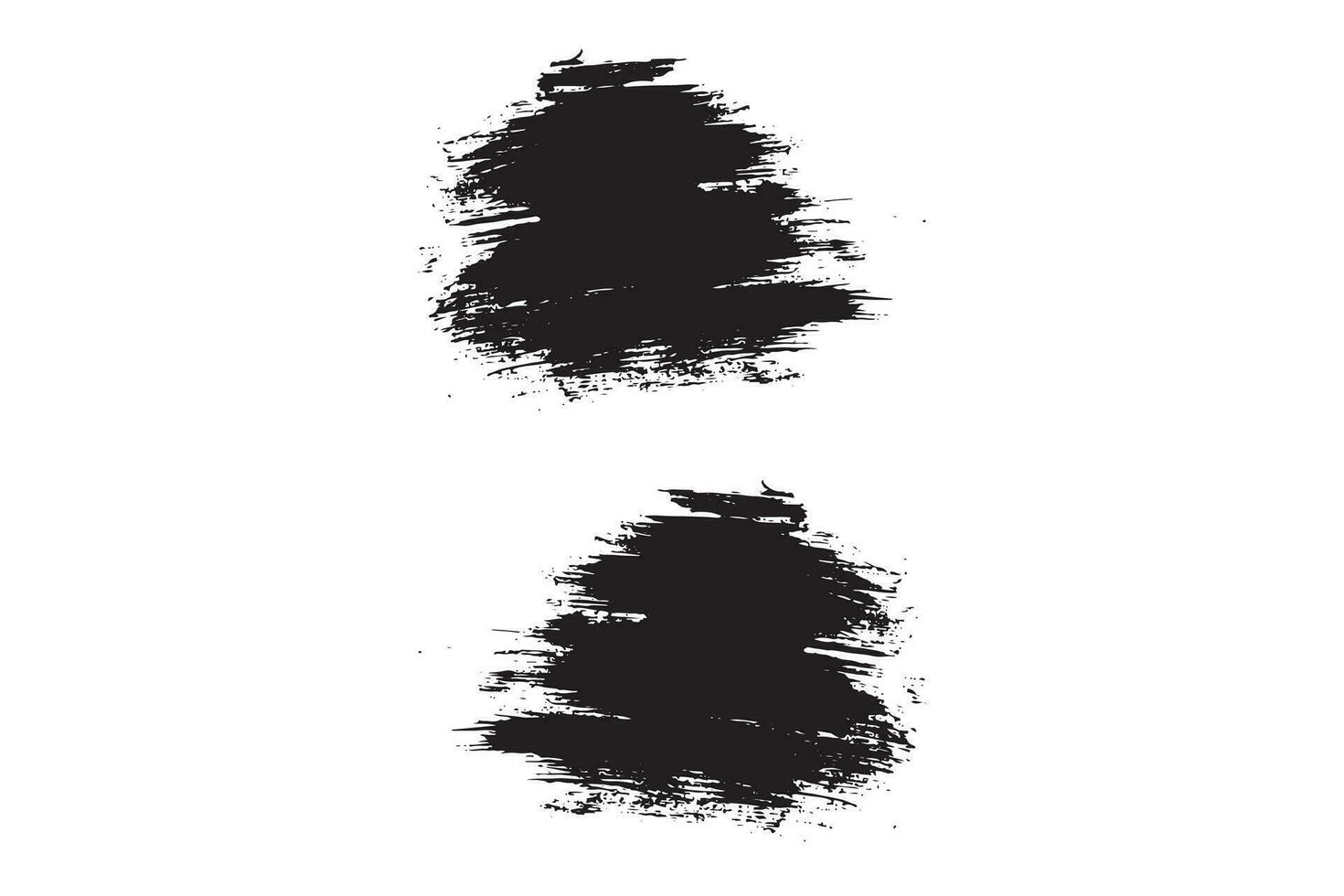 Grunge brush stroke background vector