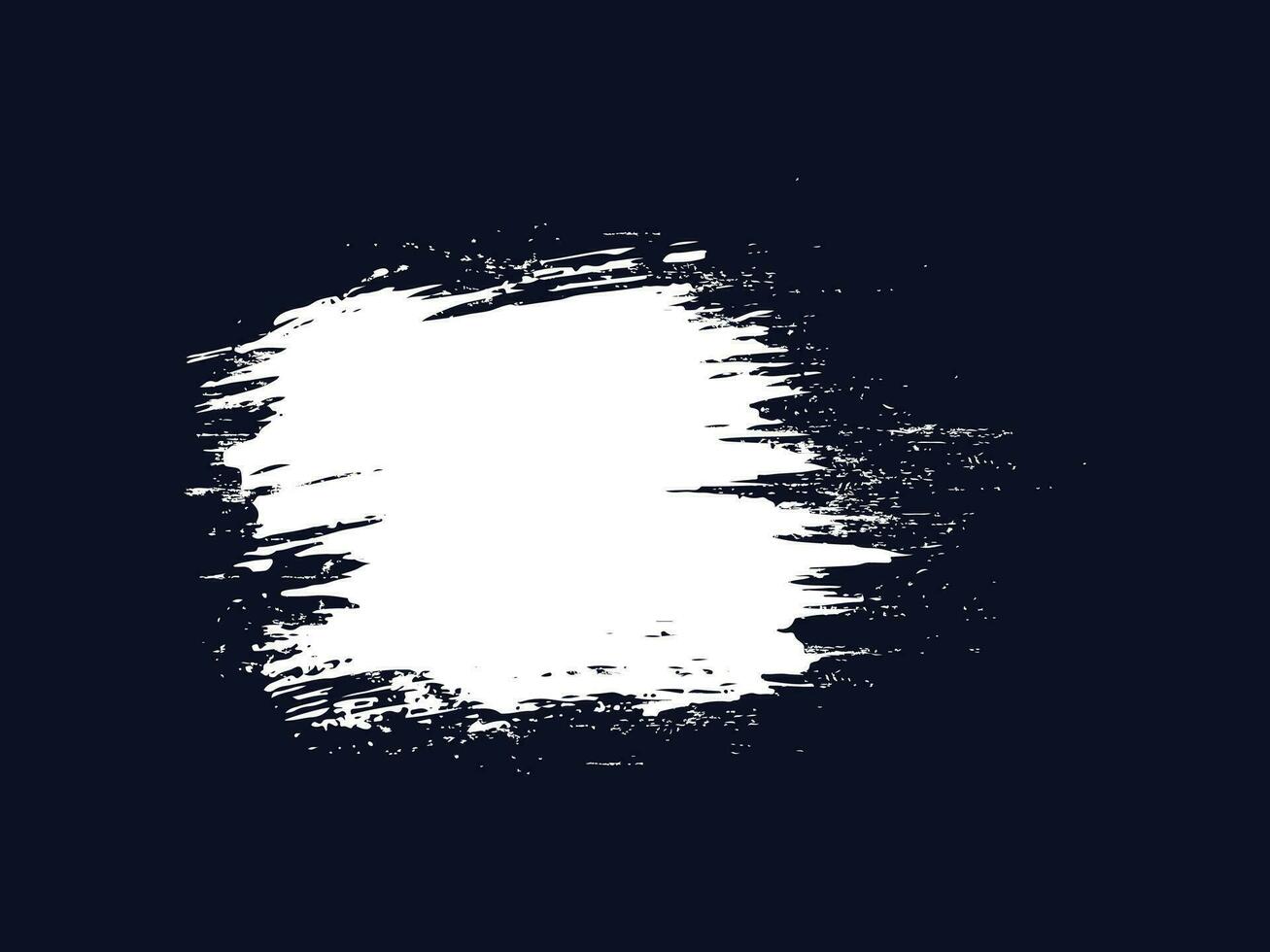 Handwritten grunge texture paint brush background vector
