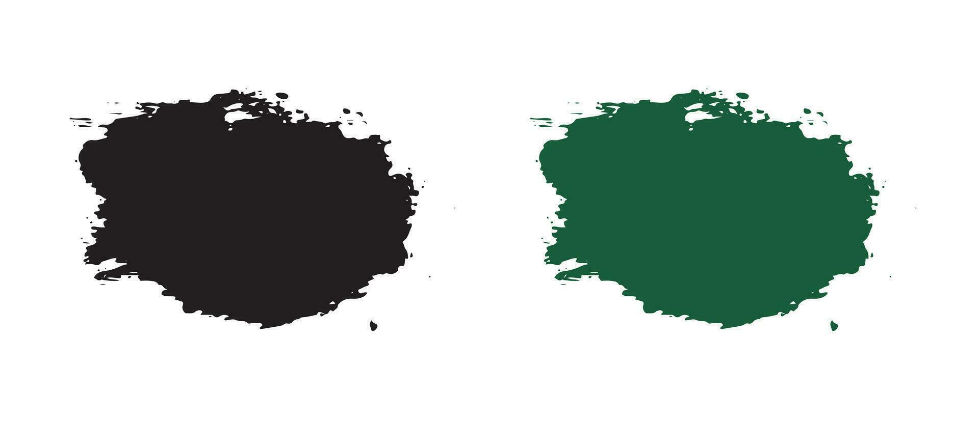 Grunge brush element design vector