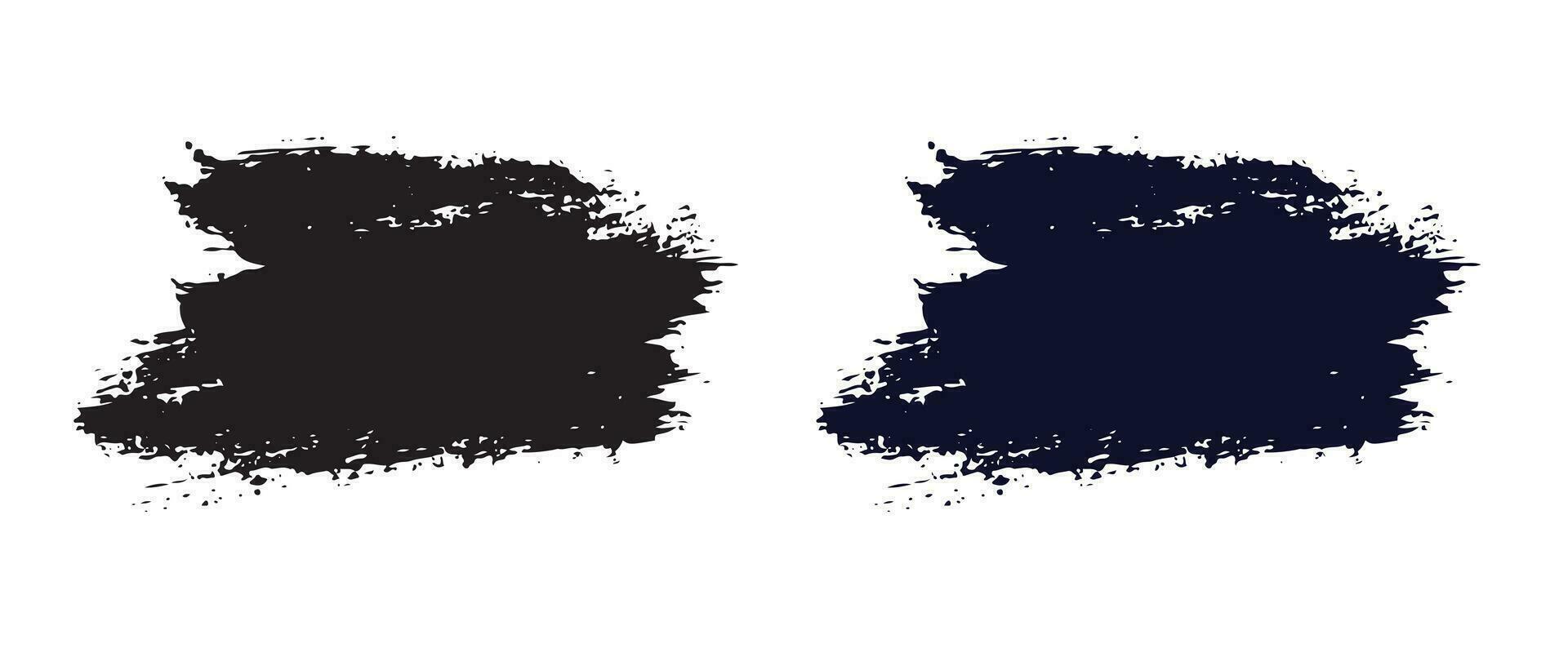 Vector grunge decoration isolated brush line