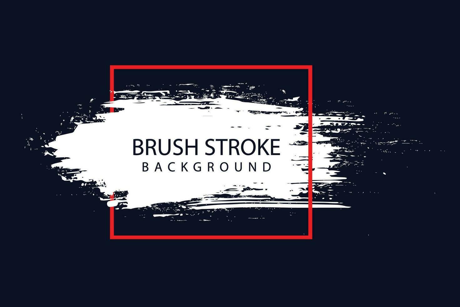 Grunge brush stroke abstract texture design vector