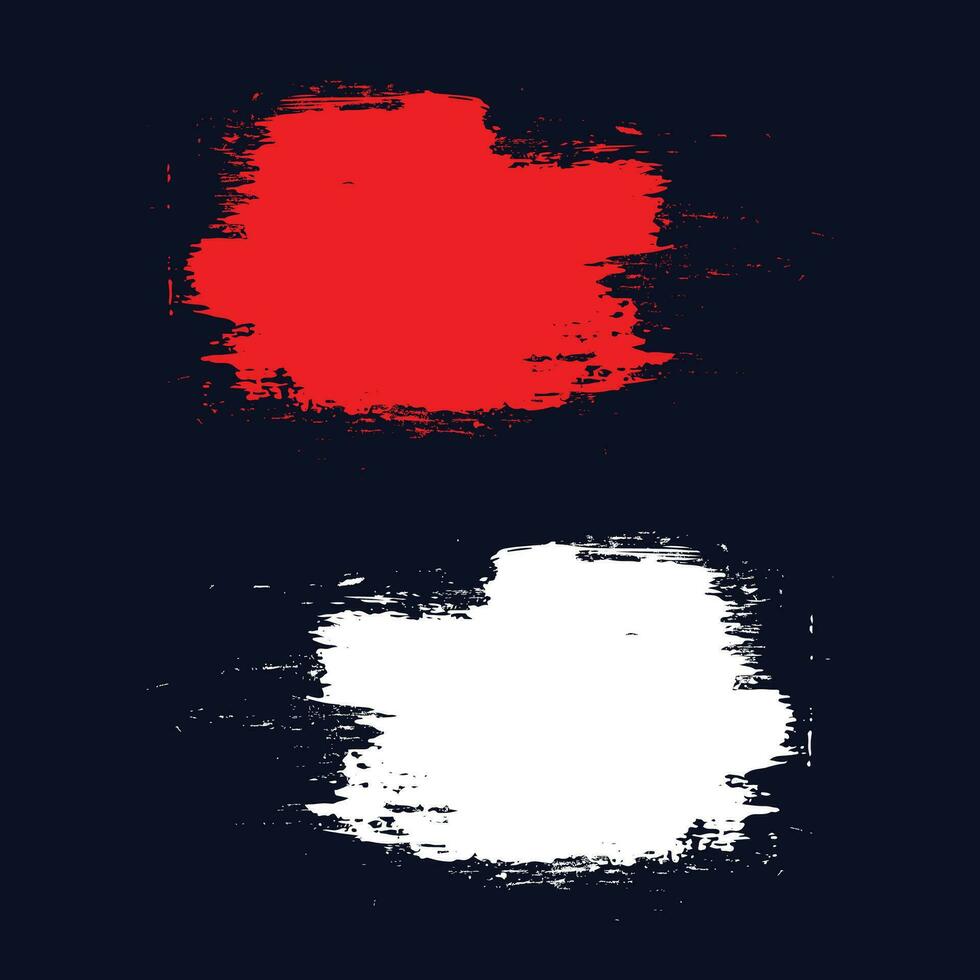 Decorative paintbrush shape vector