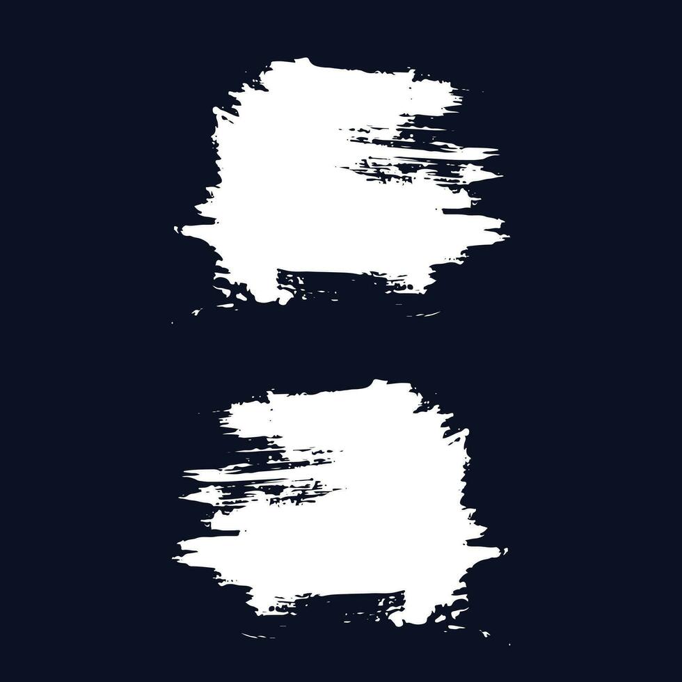 Grunge paint brush vector
