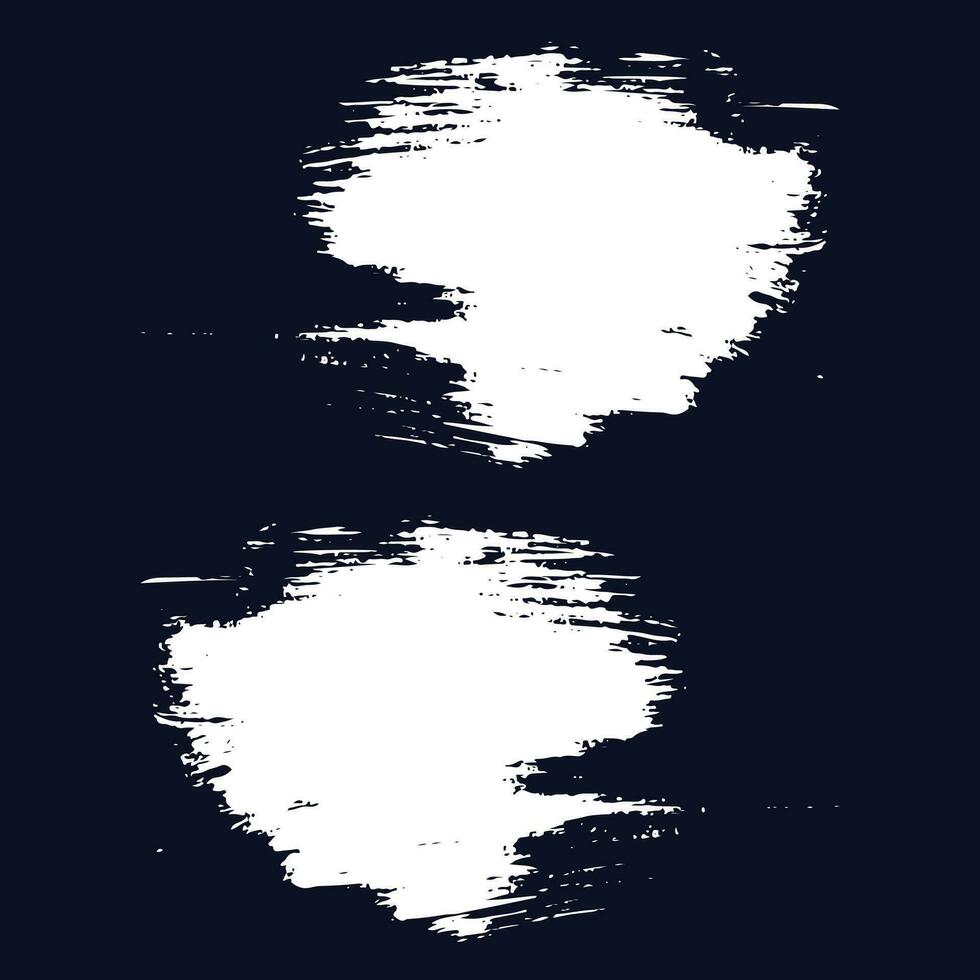 Grunge hand drawn paint brush illustration vector