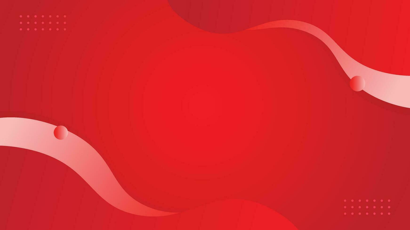 Abstract Red Background vector