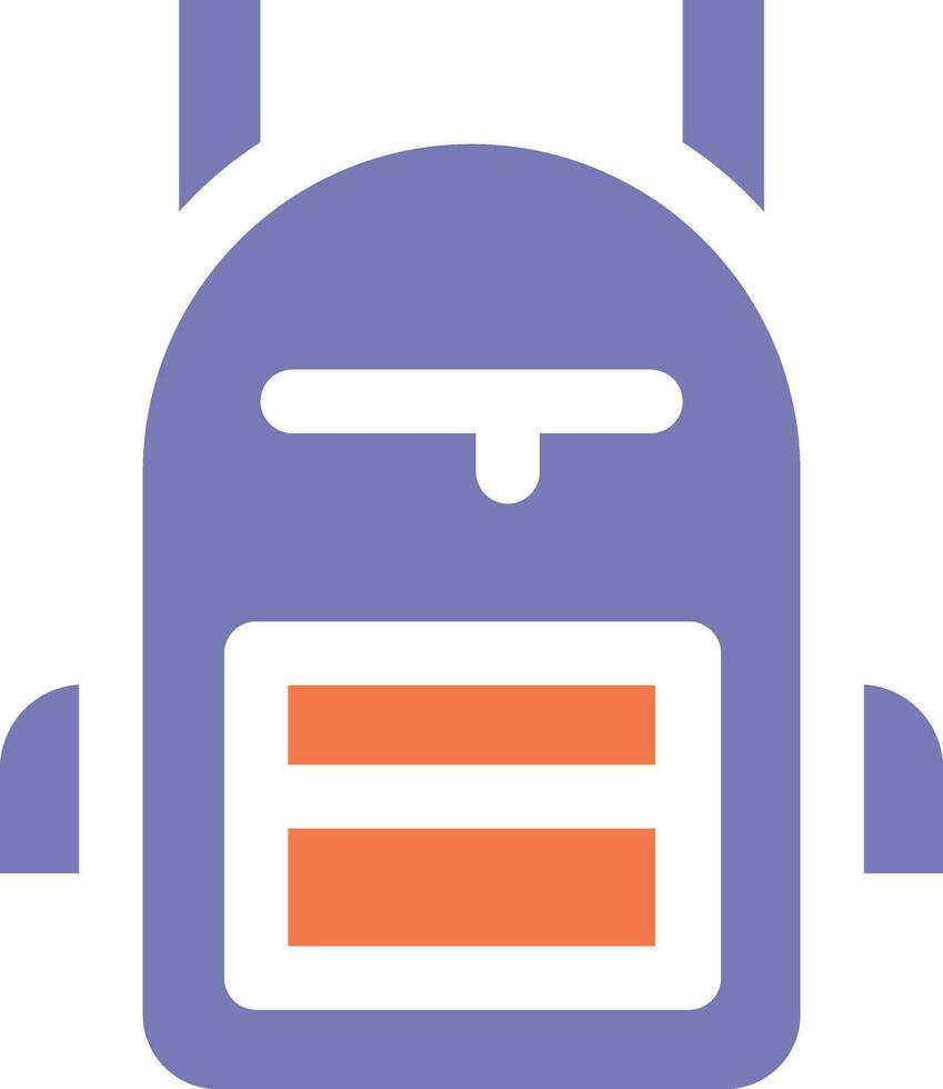 backpack vector design. eps