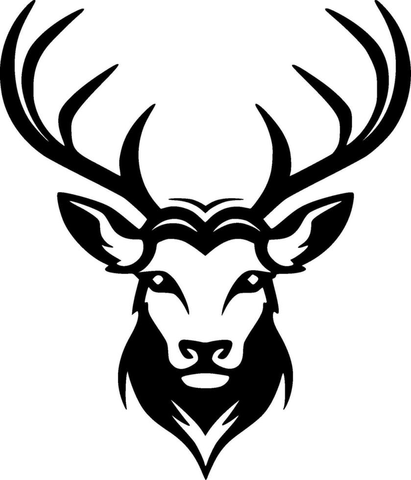 Dear, Minimalist and Simple Silhouette - Vector illustration