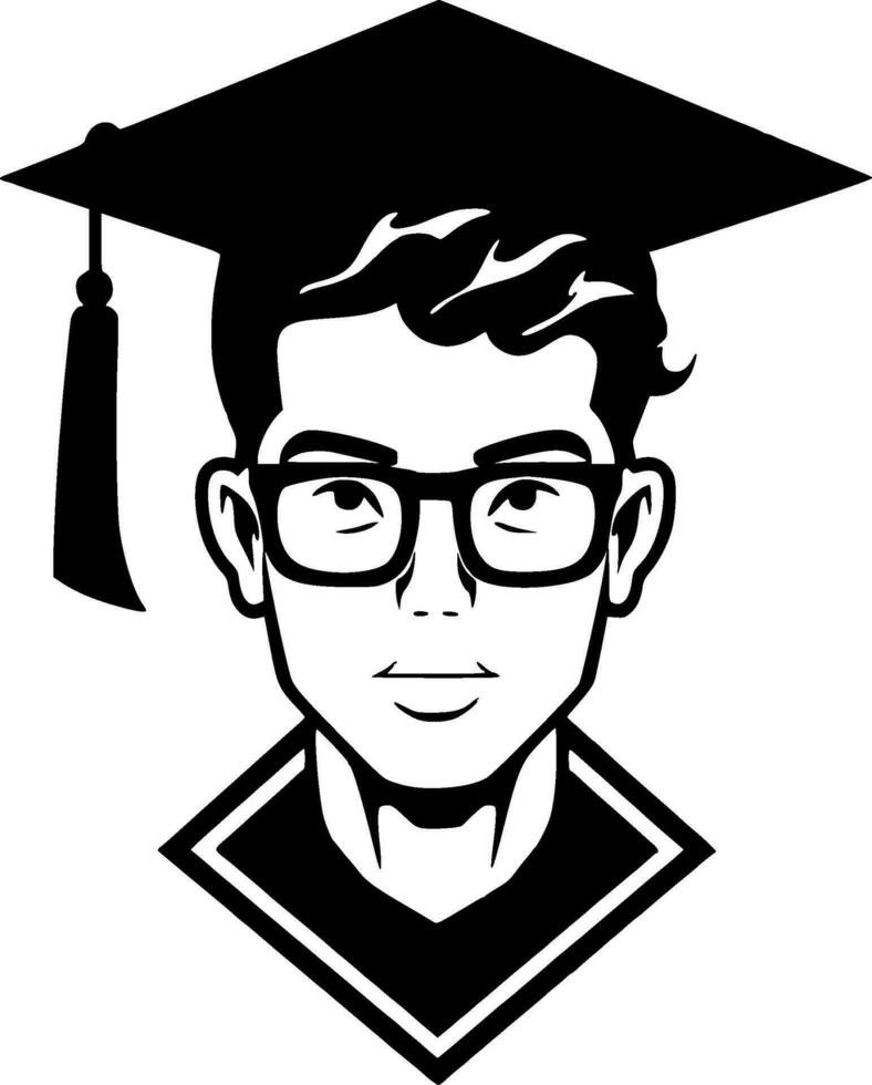 Grade, Minimalist and Simple Silhouette - Vector illustration