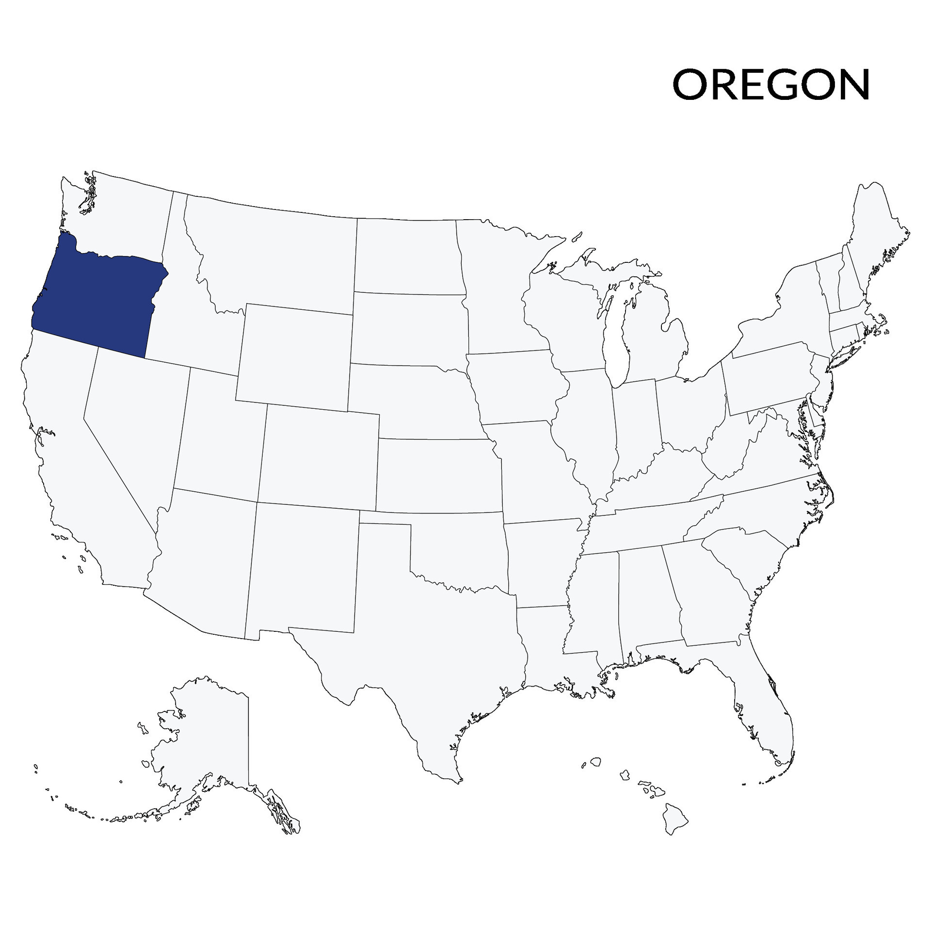 Oregon Map Map Of Oregon USA Map 32413816 Vector Art At Vecteezy Oregon Map Map Of Oregon Usa Map Vector 