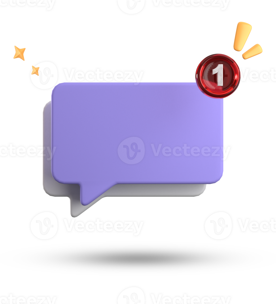 3d rendering of speech bubble, 3D pastel chat icon set. Set of 3d speak bubble. png