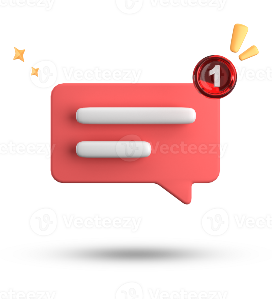 3d rendering of speech bubble, 3D pastel chat icon set. Set of 3d speak bubble. png