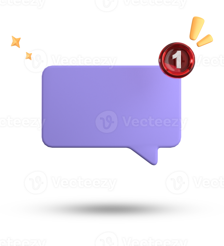 3d rendering of speech bubble, 3D pastel chat icon set. Set of 3d speak bubble. png