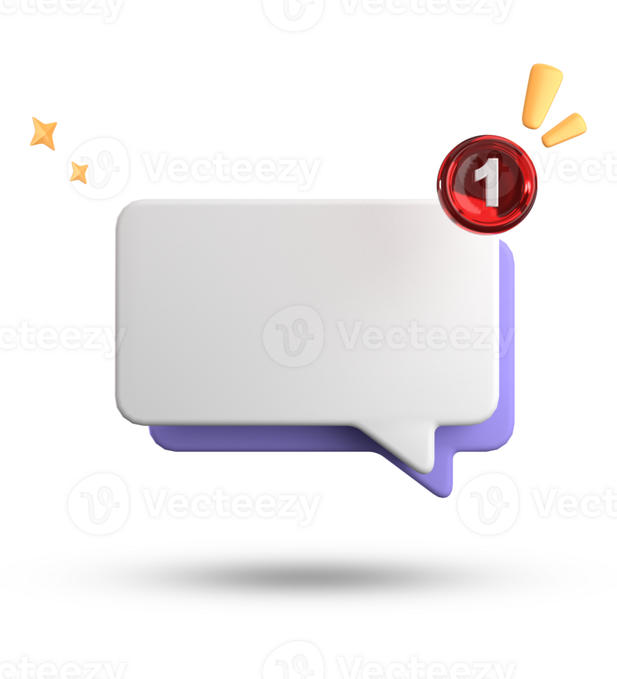 3d rendering of speech bubble, 3D pastel chat icon set. Set of 3d speak bubble. png