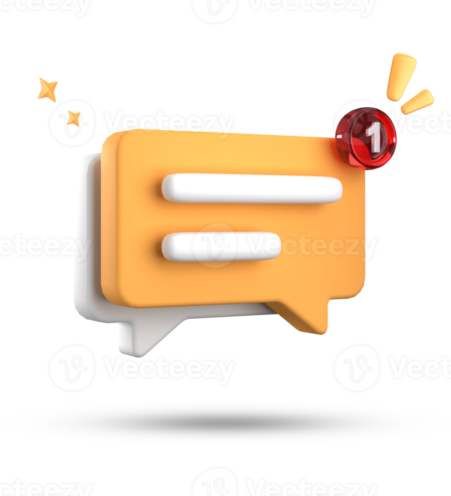 3d rendering of speech bubble, 3D pastel chat icon set. Set of 3d speak bubble. png