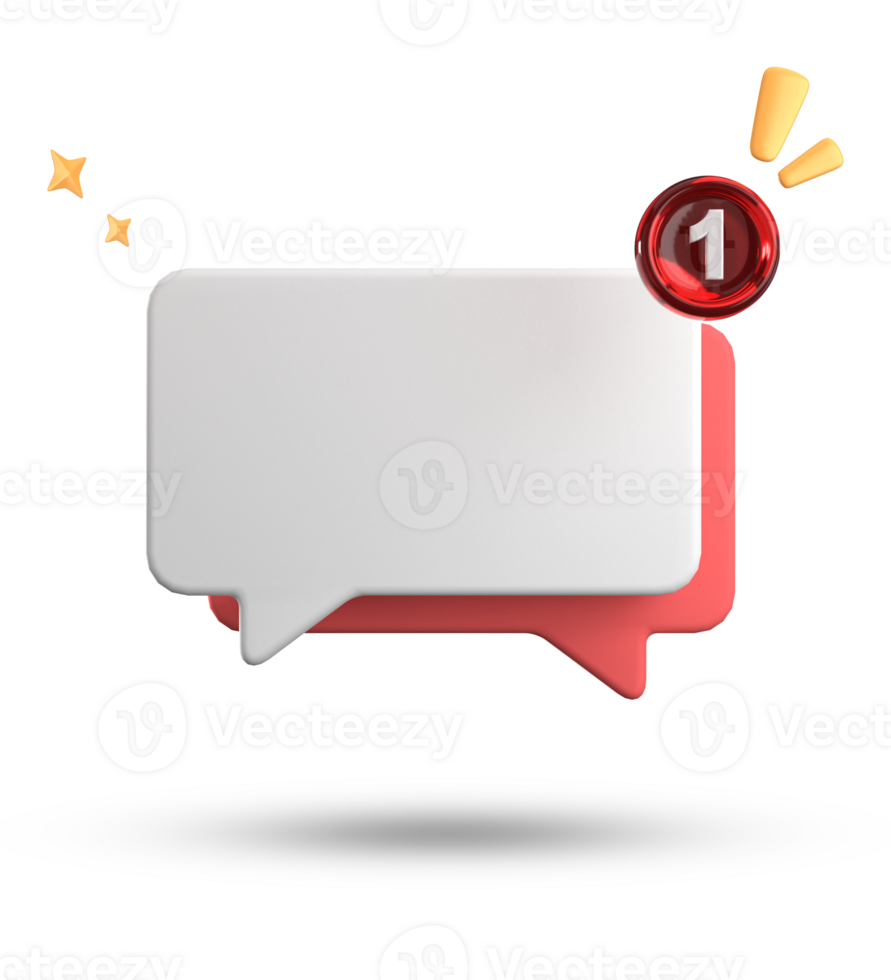 3d rendering of speech bubble, 3D pastel chat icon set. Set of 3d speak bubble. png