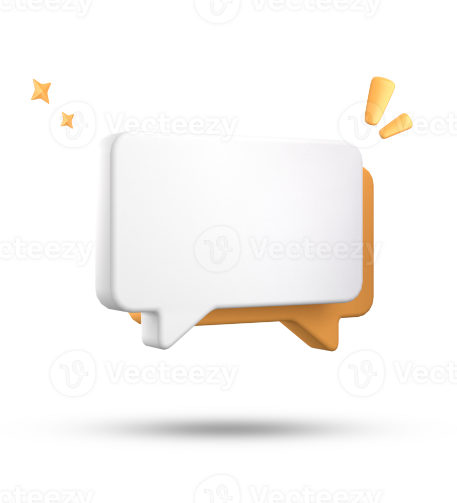 3d rendering of speech bubble, 3D pastel chat icon set. Set of 3d speak bubble. png