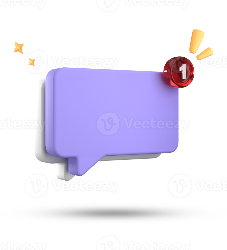 3d rendering of speech bubble, 3D pastel chat icon set. Set of 3d speak bubble. png