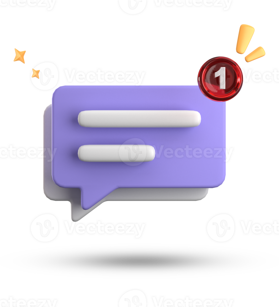 3d rendering of speech bubble, 3D pastel chat icon set. Set of 3d speak bubble. png