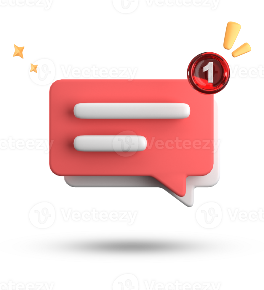 3d rendering of speech bubble, 3D pastel chat icon set. Set of 3d speak bubble. png