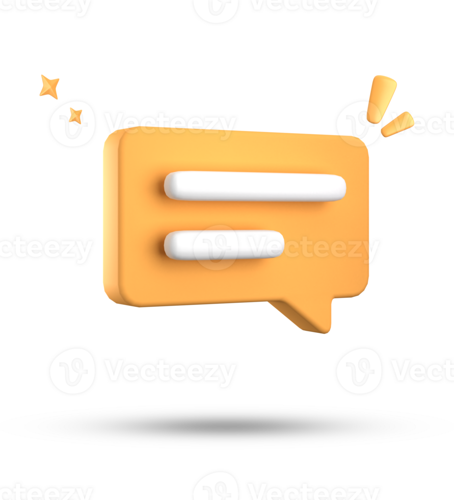 3d rendering of speech bubble, 3D pastel chat icon set. Set of 3d speak bubble. png