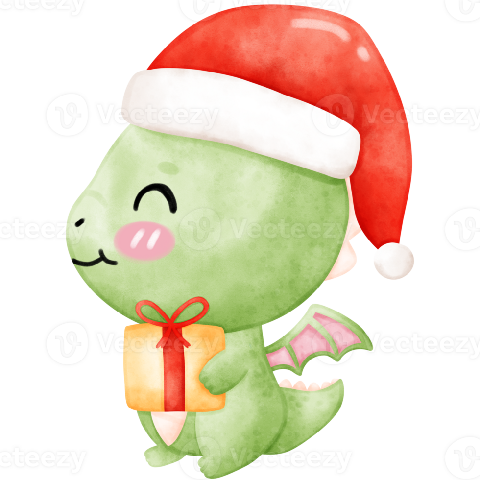 Cute Dragon, Christmas, Christmas Dragon, Merry Christmas, Year of the Dragon png