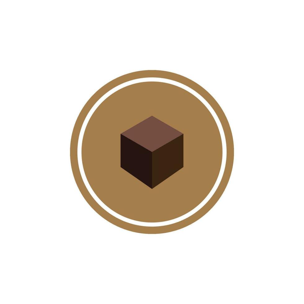 chocolate icon vector