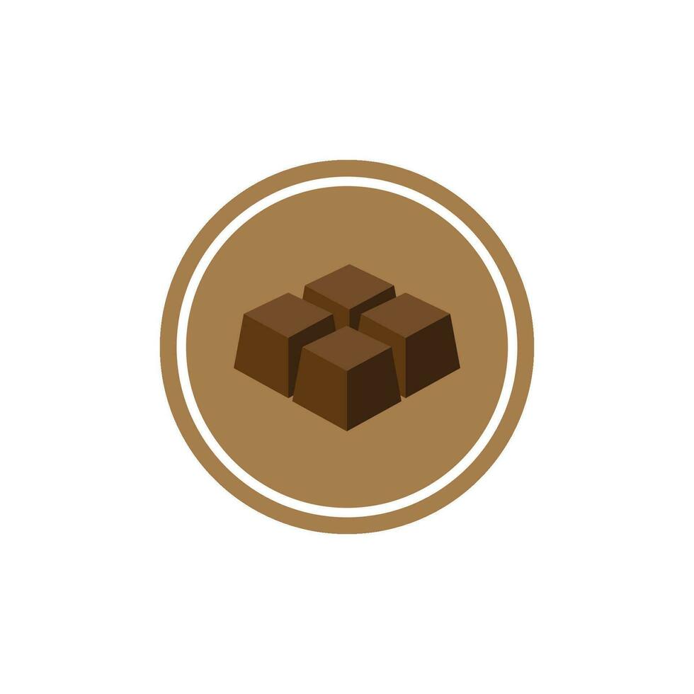 chocolate icon vector