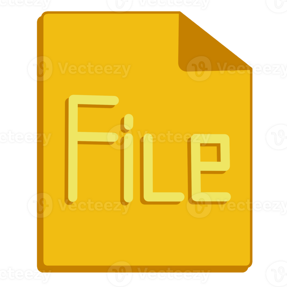Yellow Icon files png