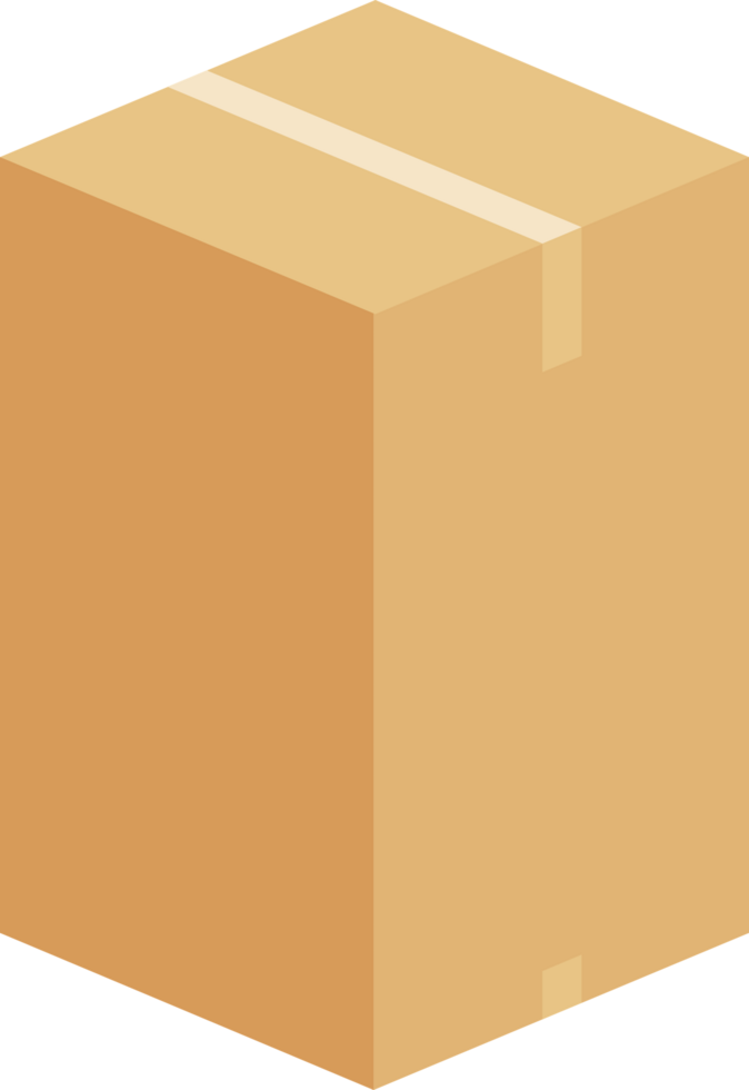 cardboard box illustration png