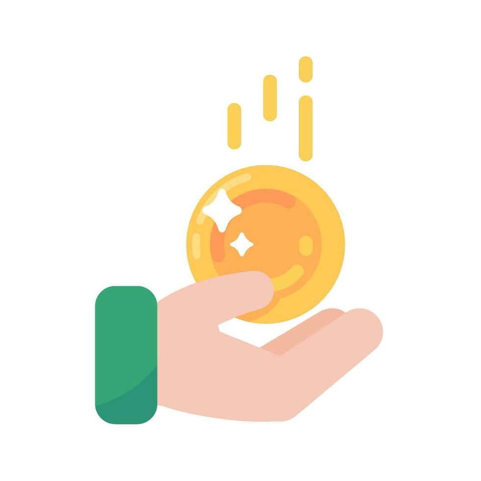 gold coins growing Investment ideas for profit vector