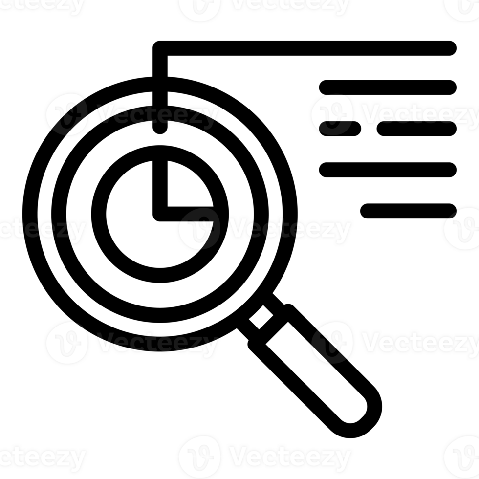 analyse schets icoon, tabel pictogrammen verzameling, gegevens analyse silhouet. png