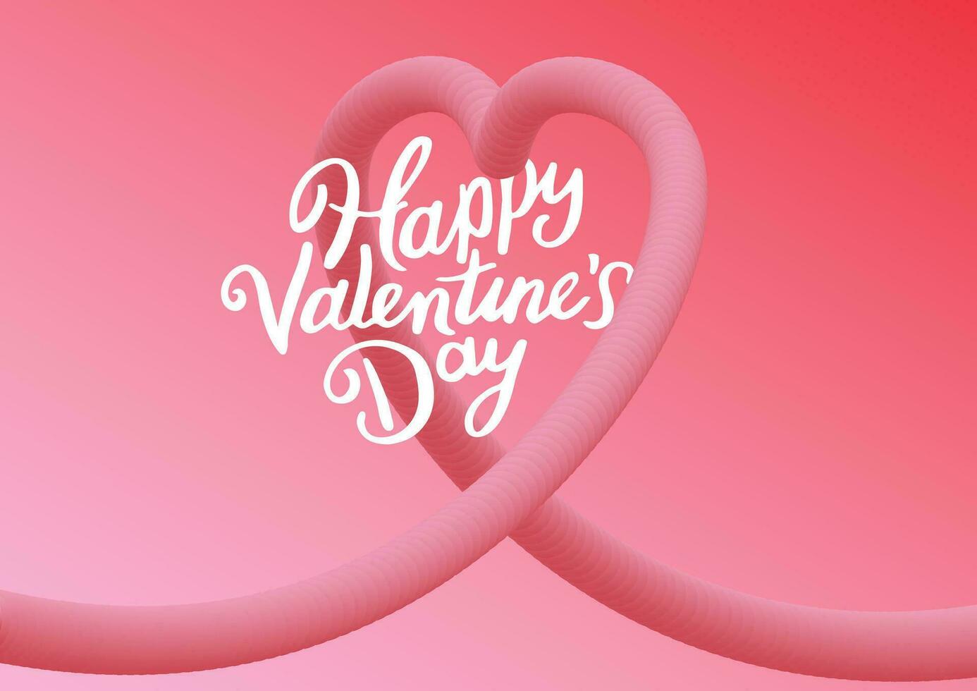 3d gradient blend line in the shape of a heart. Background for a banner for Valentine s Day or Mother s Day. vector