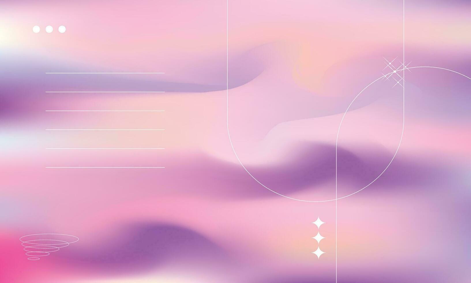 Vector gradient abstract blurred background