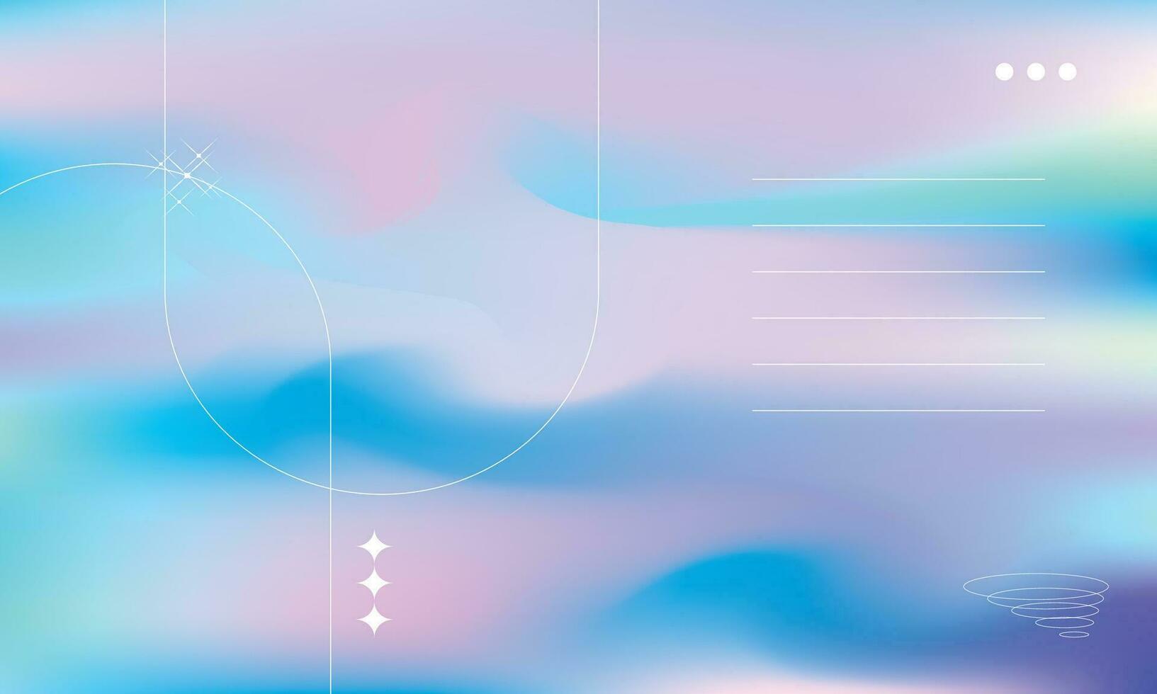 Vector gradient abstract blurred background