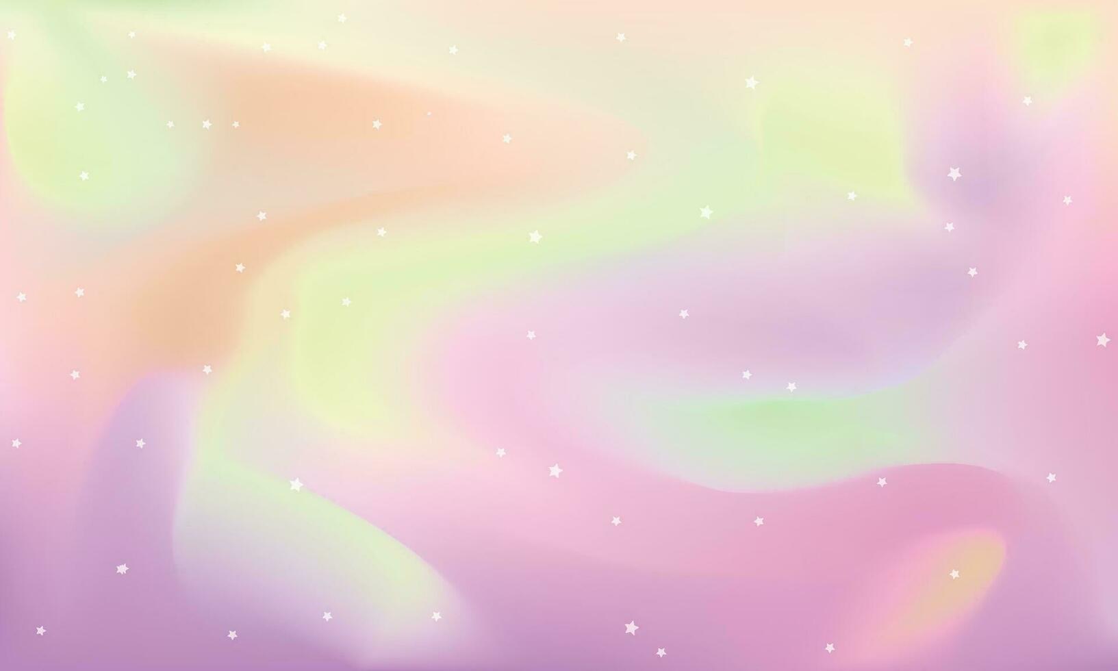 Vector gradient rainbow glitter background