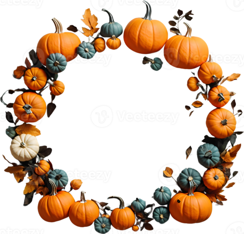 Pumpkin ai generative png