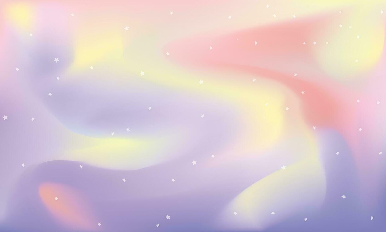 Vector gradient rainbow glitter background