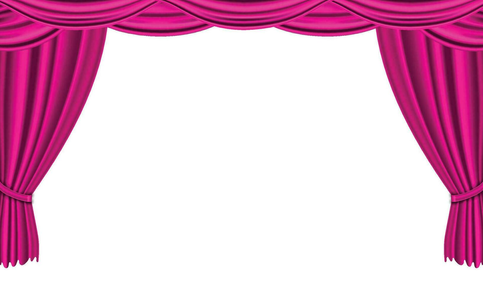 Vector realistic pink curtain background 32416313 Vector Art at Vecteezy