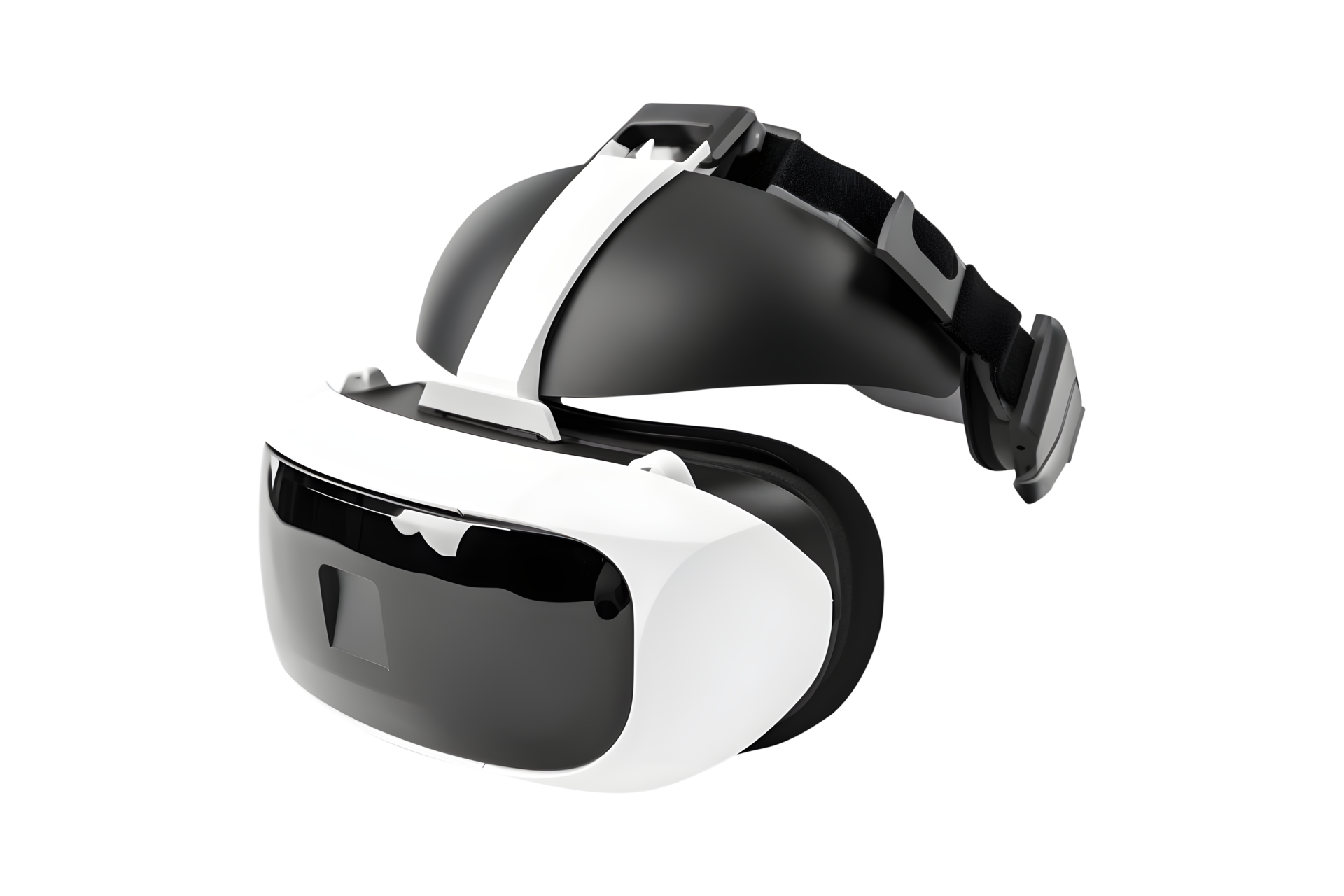 VR headset virtual reality goggles. generated AI 32417256 PNG