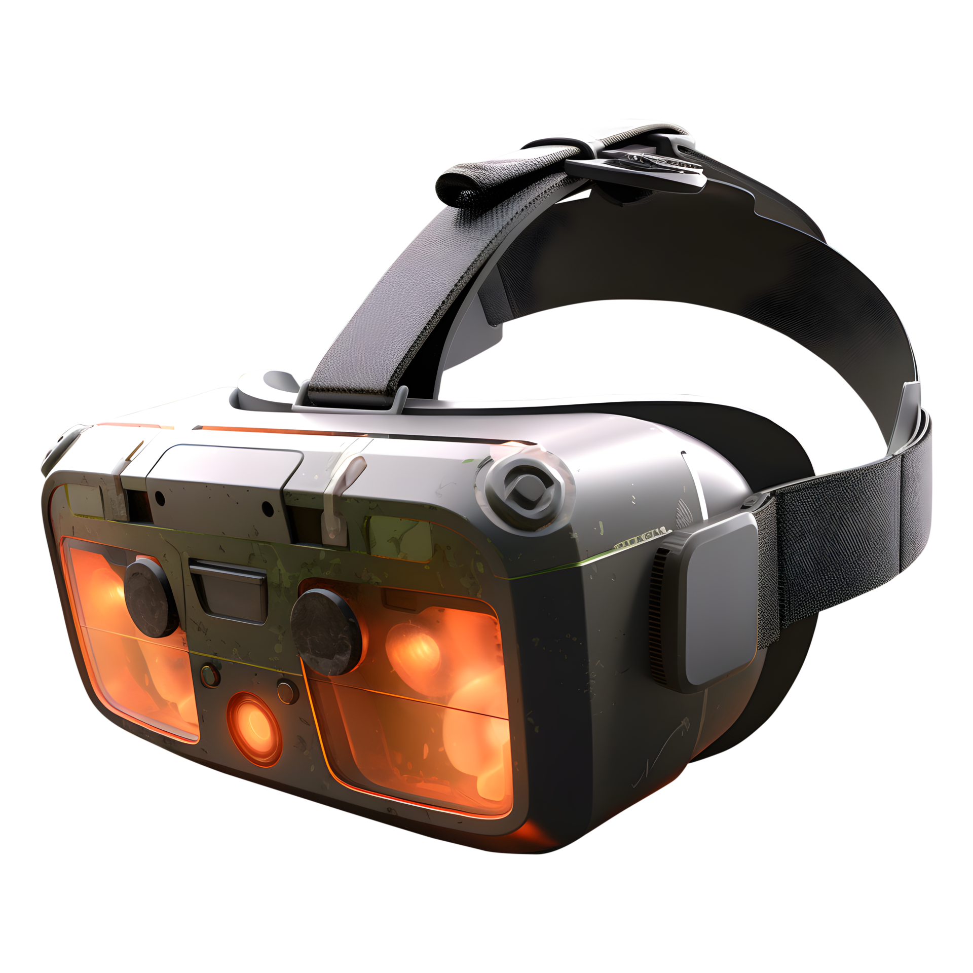 VR headset virtual reality goggles. generated AI 32417305 PNG