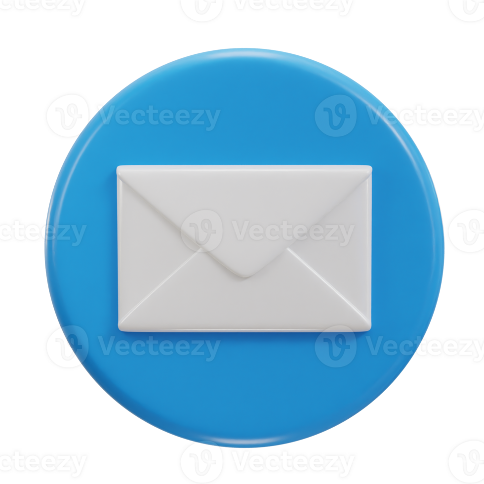 email envelope 3d icon png
