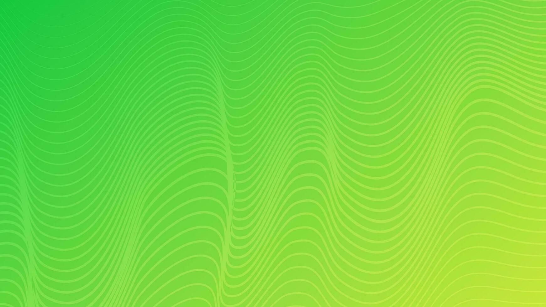 Modern colorful gradient background with wavy lines vector